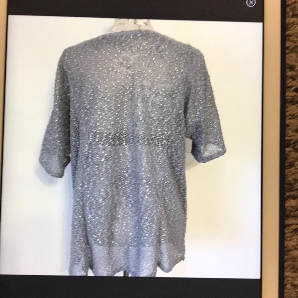 JM Collection Button Cardigan XL - Picture 2 of 4